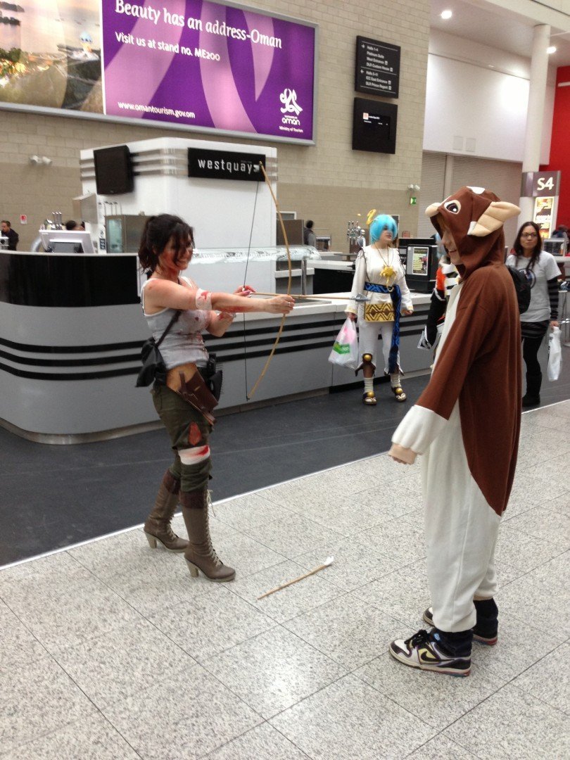EXCLUSIVO: Tomb Raider na London Comic Con