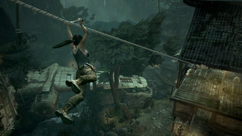 Novas screenshots de Tomb Raider