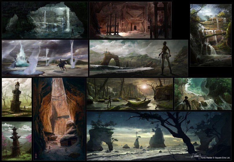 Artes inéditas de Tomb Raider Artes inéditas de Tomb Raider