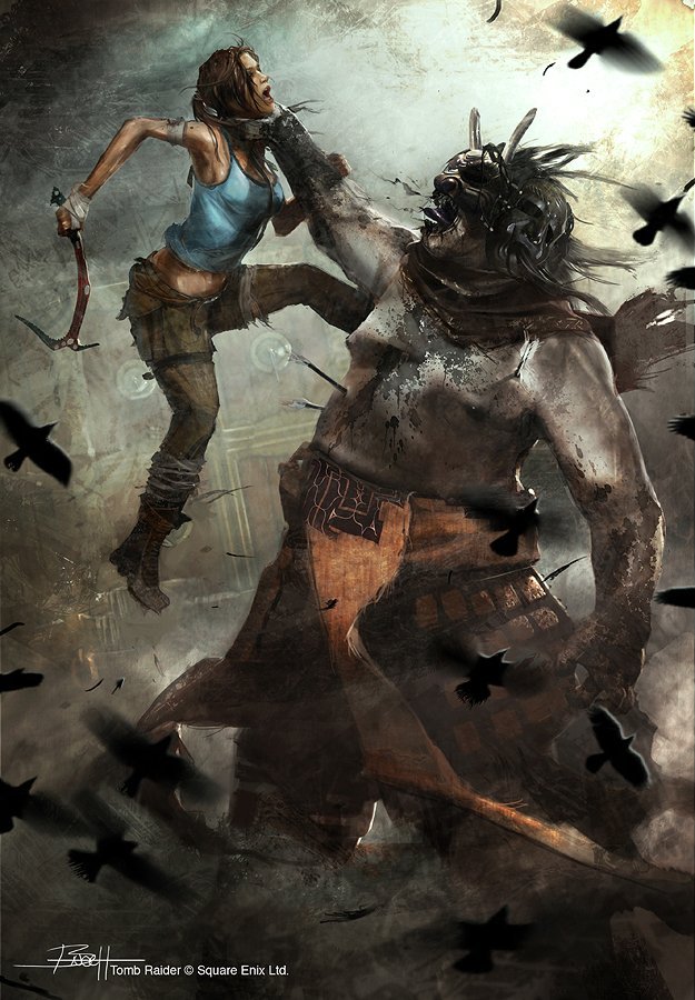 Artes inéditas de Tomb Raider Artes inéditas de Tomb Raider
