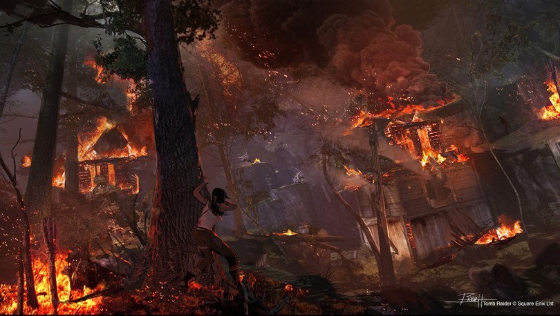 Artes inéditas de Tomb Raider Artes inéditas de Tomb Raider