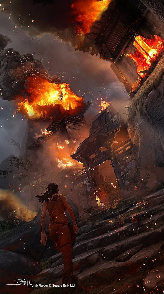 Artes inéditas de Tomb Raider Artes inéditas de Tomb Raider