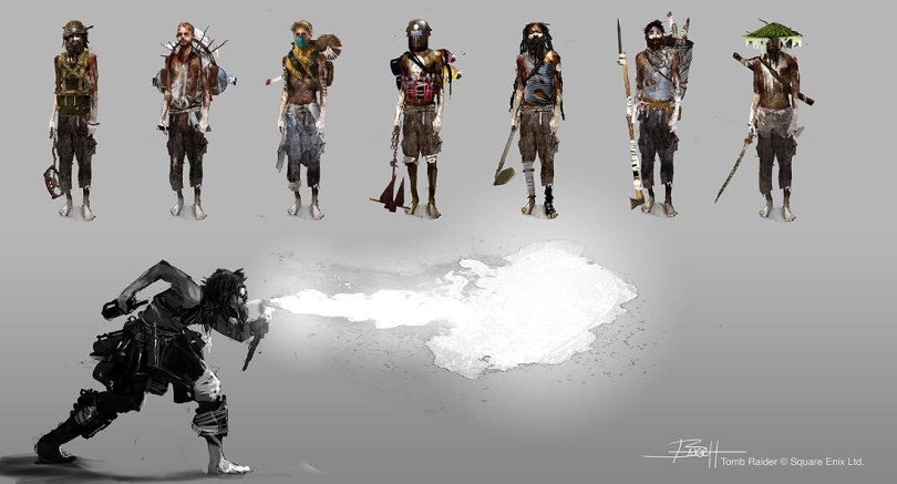 Artes inéditas de Tomb Raider Artes inéditas de Tomb Raider