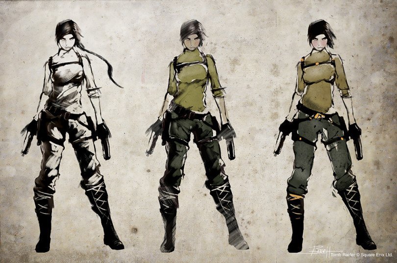 Artes inéditas de Tomb Raider Artes inéditas de Tomb Raider