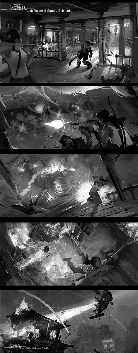 Artes inéditas de Tomb Raider Artes inéditas de Tomb Raider