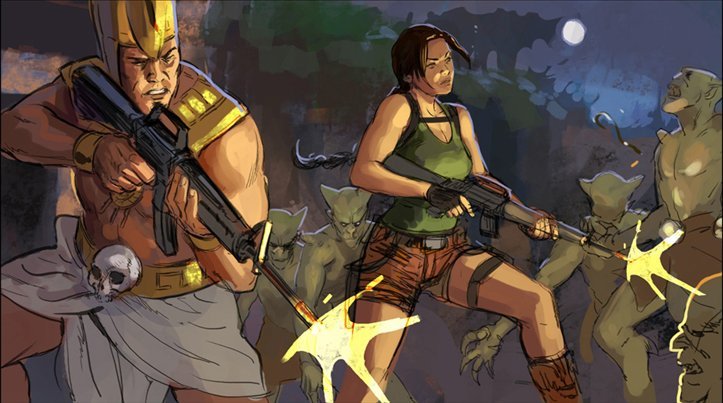 Novas imagens de Adventures of Lara Croft Novas imagens de Adventures of Lara Croft