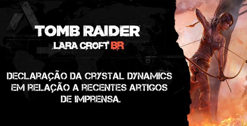 Crystal Dynamics esclarece "abuso sexual" em Tomb Raider