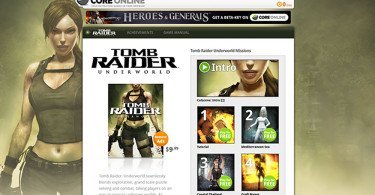 Tomb Raider Underworld disponível no CoreOnline!