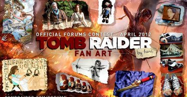 Confira os vencedores do concurso Tomb Raider Fanart “à mão”
