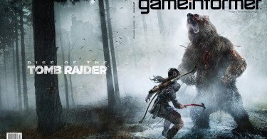 Capa de Março da Game Informer - Rise of the Tomb Raider