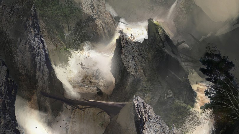 Nova concept art de Tomb Raider