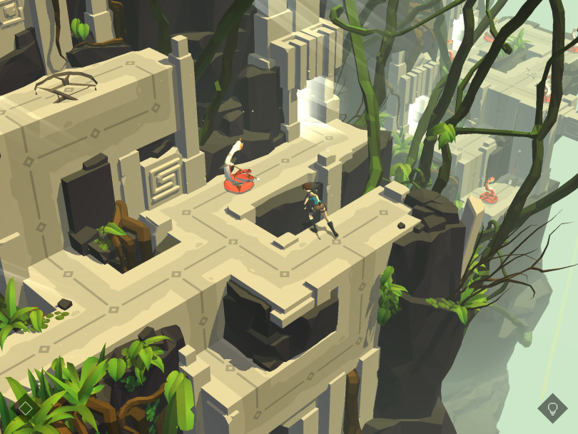 Análise: Lara Croft GO Análise: Lara Croft GO
