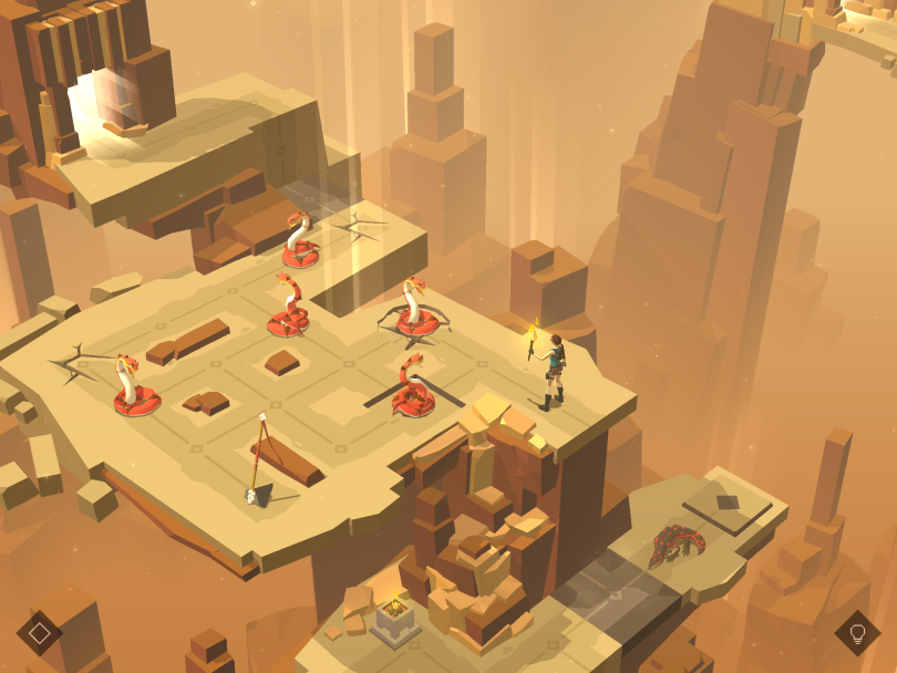 Análise: Lara Croft GO Análise: Lara Croft GO