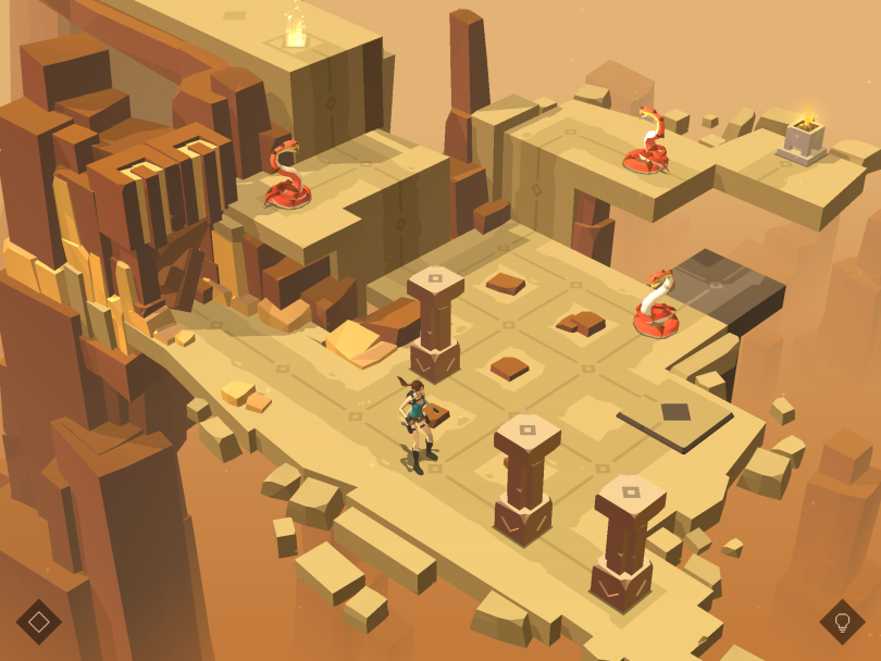 Análise: Lara Croft GO Análise: Lara Croft GO