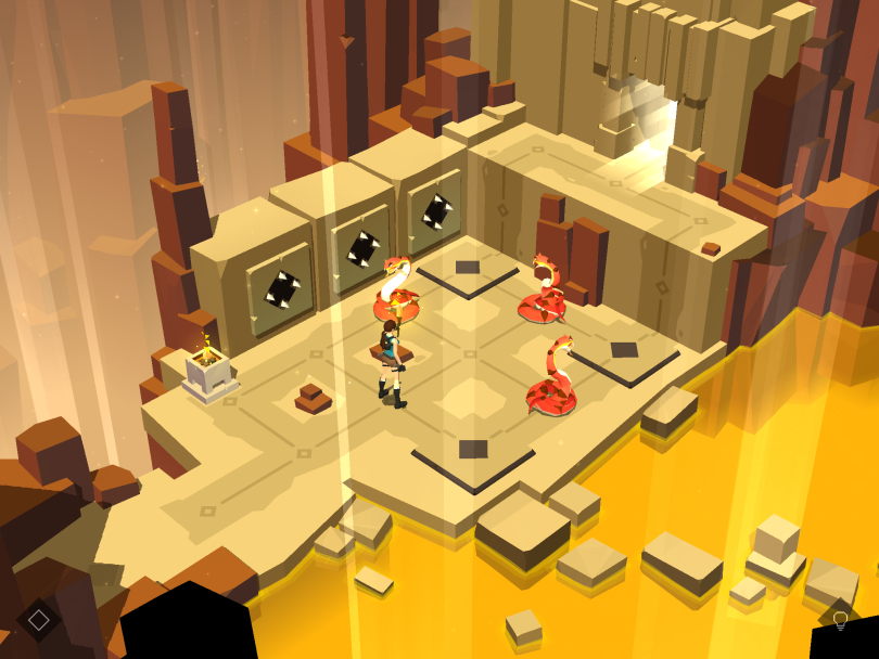 Análise: Lara Croft GO Análise: Lara Croft GO