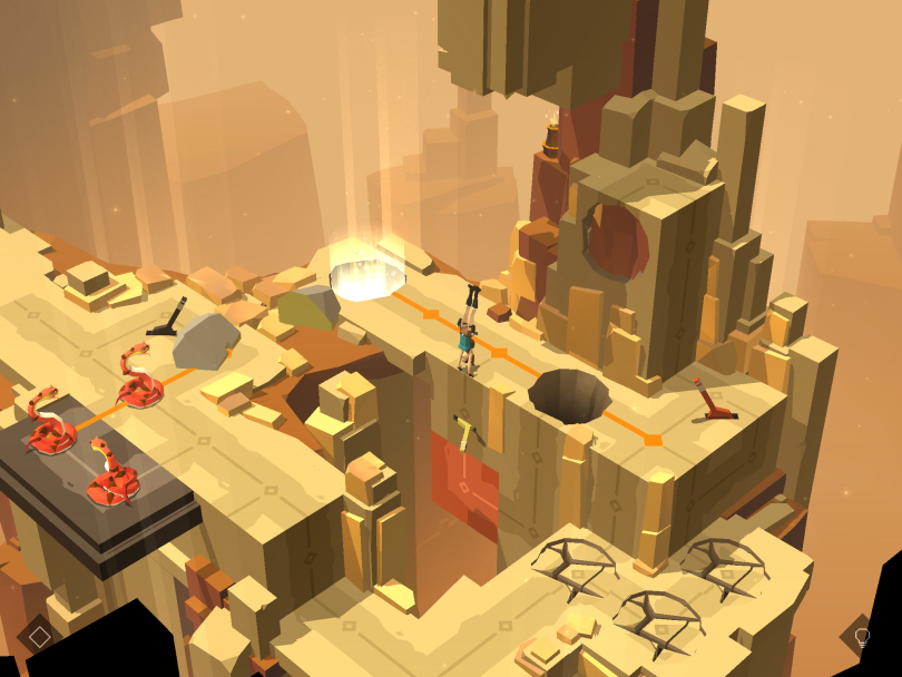 Análise: Lara Croft GO Análise: Lara Croft GO