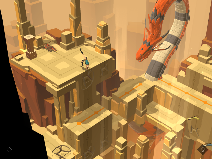 Análise: Lara Croft GO Análise: Lara Croft GO