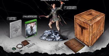 Edição de colecionador de Rise of the Tomb Raider