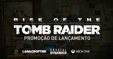 Promoção de lançamento - Rise of the Tomb Raider!