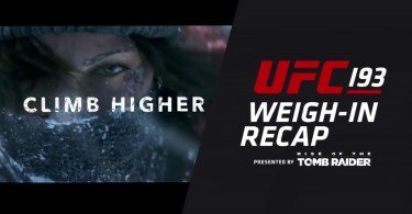 Rise of the Tomb Raider apresenta UFC 193