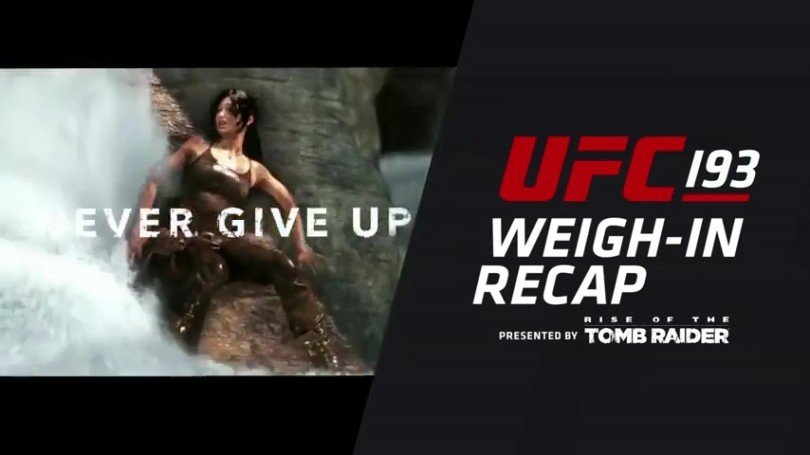 Rise of the Tomb Raider apresenta UFC 193