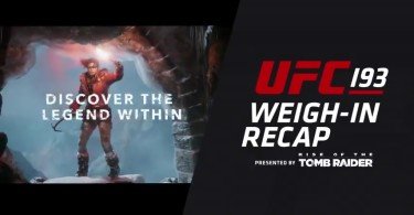 Rise of the Tomb Raider apresenta UFC 193