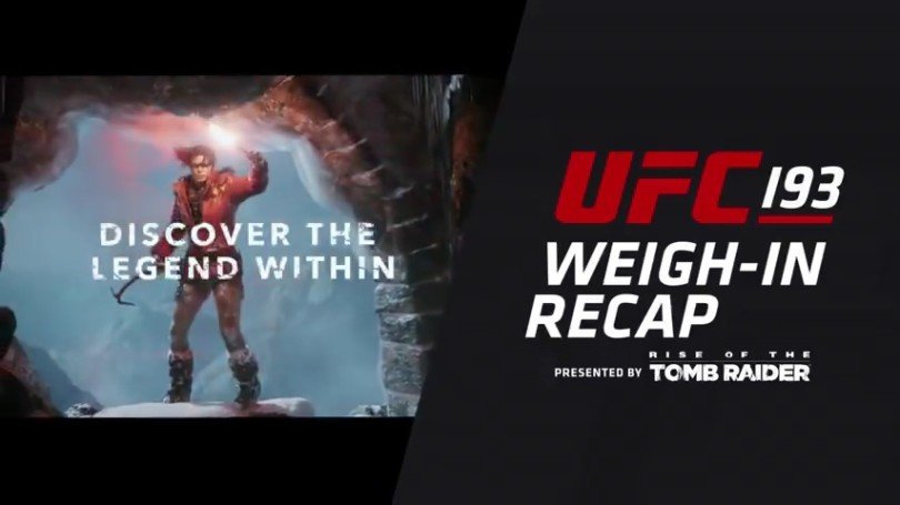 Rise of the Tomb Raider apresenta UFC 193