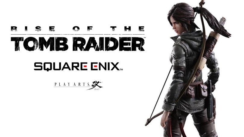 Nova figura de Lara Croft da Play Arts Kai
