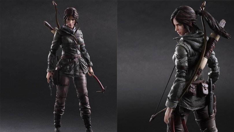 Nova figura de Lara Croft da Play Arts Kai