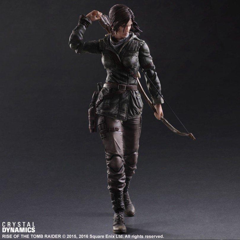 Nova figura de Lara Croft da Play Arts Kai