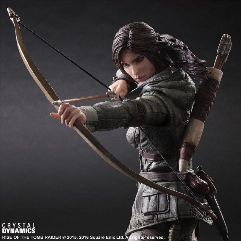 Nova figura de Lara Croft da Play Arts Kai