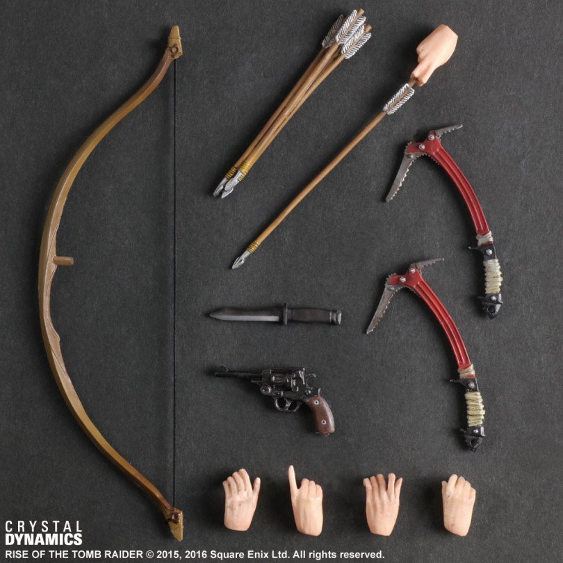 Nova figura de Lara Croft da Play Arts Kai