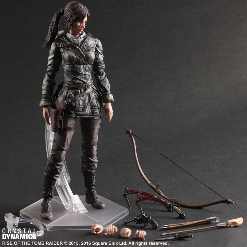 Nova figura de Lara Croft da Play Arts Kai