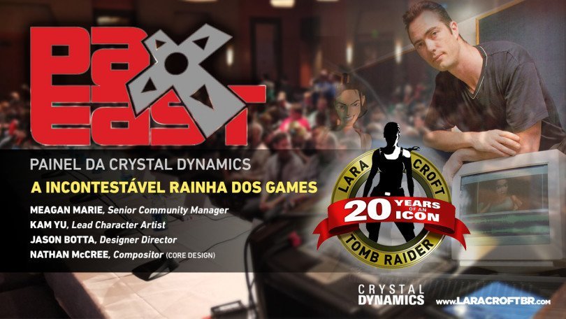 Nathan McCree estará na PAX East em importante palestra sobre Tomb Raider