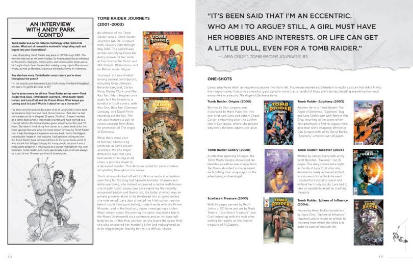 #TombRaider20 – Livro comemorativo recebe capa oficial + Prévia #TombRaider20 – Livro comemorativo recebe capa oficial + Prévia