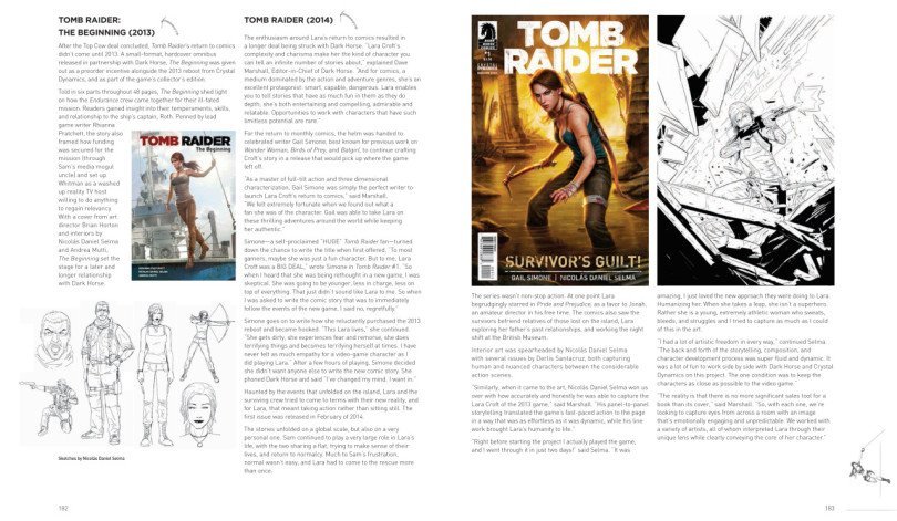 #TombRaider20 – Livro comemorativo recebe capa oficial + Prévia #TombRaider20 – Livro comemorativo recebe capa oficial + Prévia