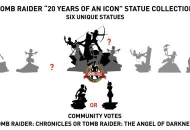 #TombRaider20 - Nova coleção de estatuetas de Tomb Raider - Vote pela 6ª estatueta!