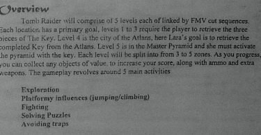 RETROSPECTIVA: Tomb Raider (1996) RETROSPECTIVA: Tomb Raider (1996)