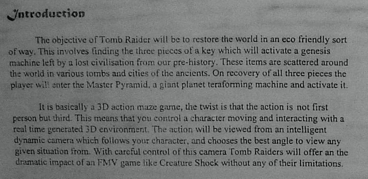 RETROSPECTIVA: Tomb Raider (1996) RETROSPECTIVA: Tomb Raider (1996)