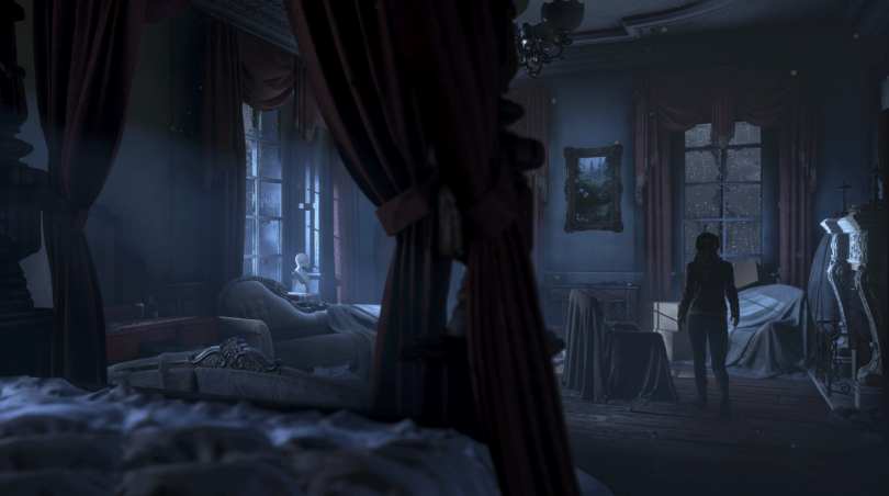 Primeiras imagens do DLC da Croft Manor para Rise of the Tomb Raider! Imagens da Croft Manor em Rise of the Tomb Raider.