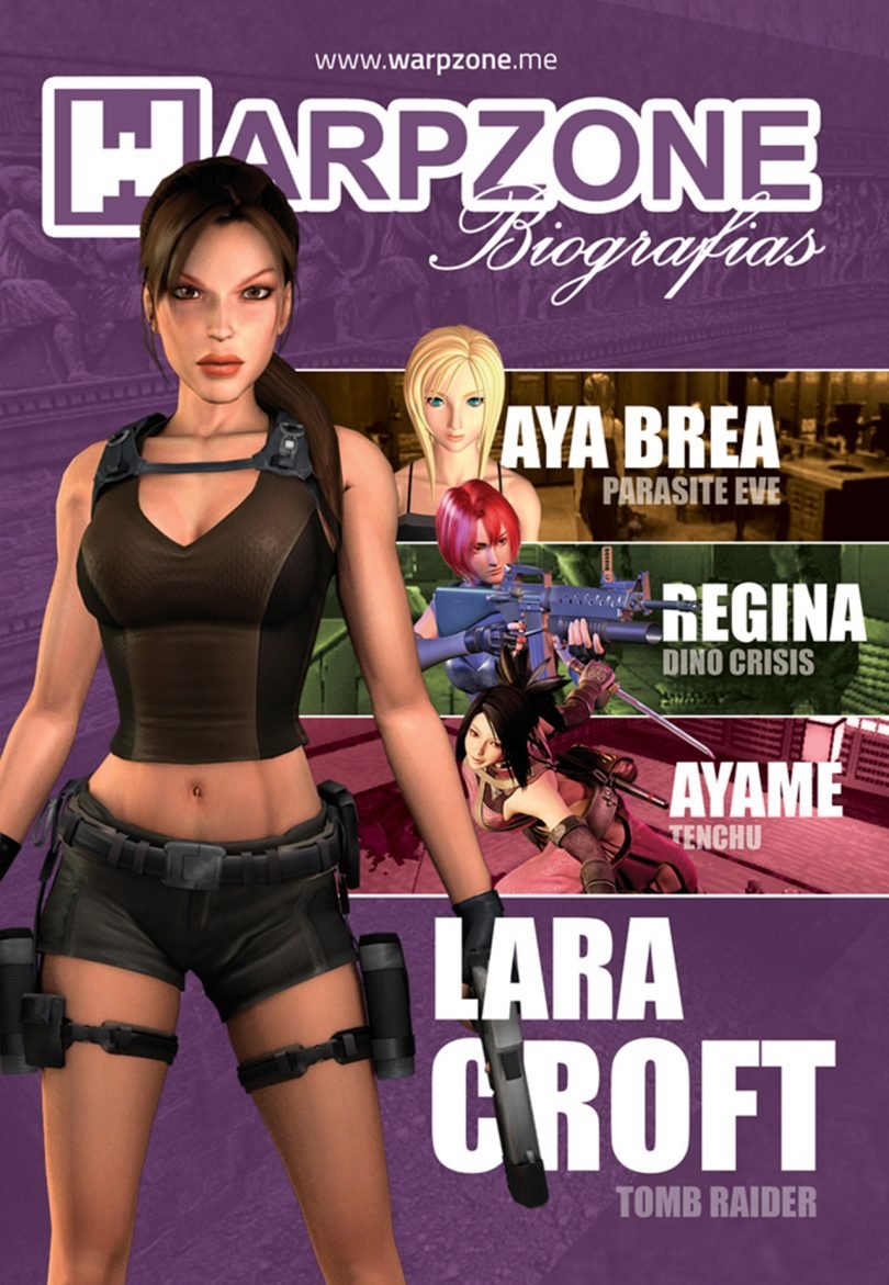 WarpZone lança livro com a biografia de Lara Croft