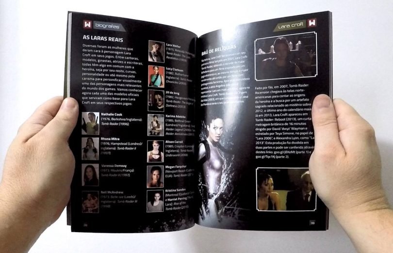 WarpZone lança livro com a biografia de Lara Croft