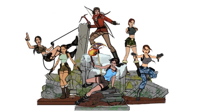 Primeiras informações das estátuas comemorativas de Tomb Raider