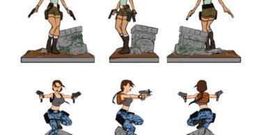 Primeiras informações das estátuas comemorativas de Tomb Raider
