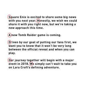Novo Tomb Raider será anunciado no ano que vem