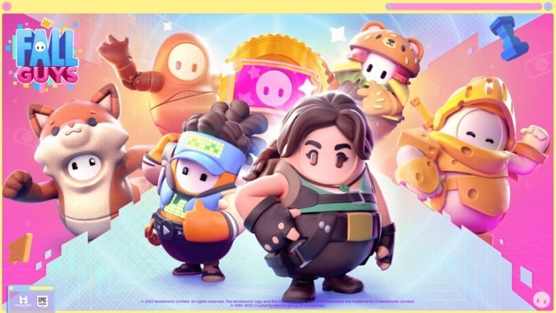 Lara Croft é destaque na nova temporada de Fall Guys