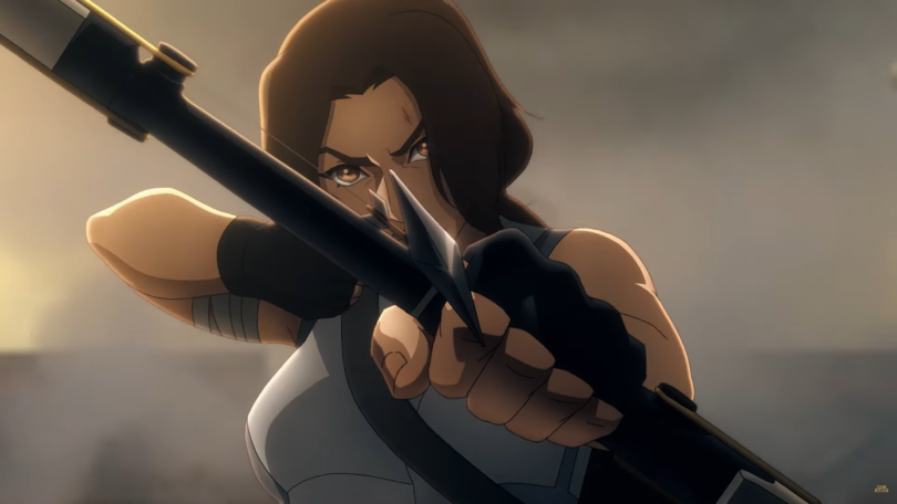 Netflix divulga primeiro teaser do anime: Tomb Raider: A Lenda de Lara Croft
