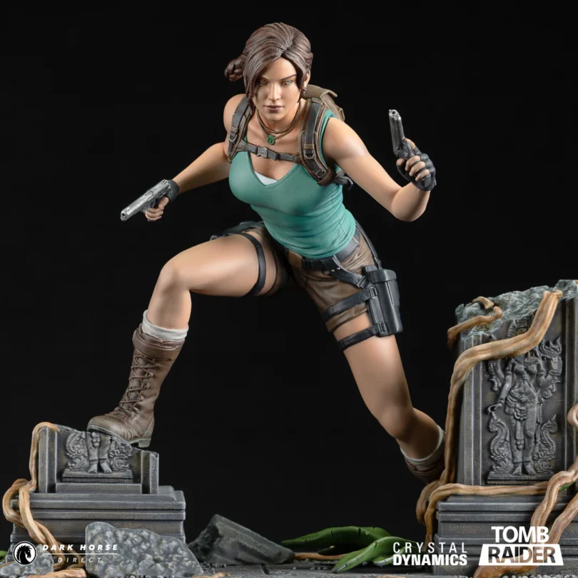 Entre na selva com a nova estatueta em PVC da Lara Croft 'unificada'