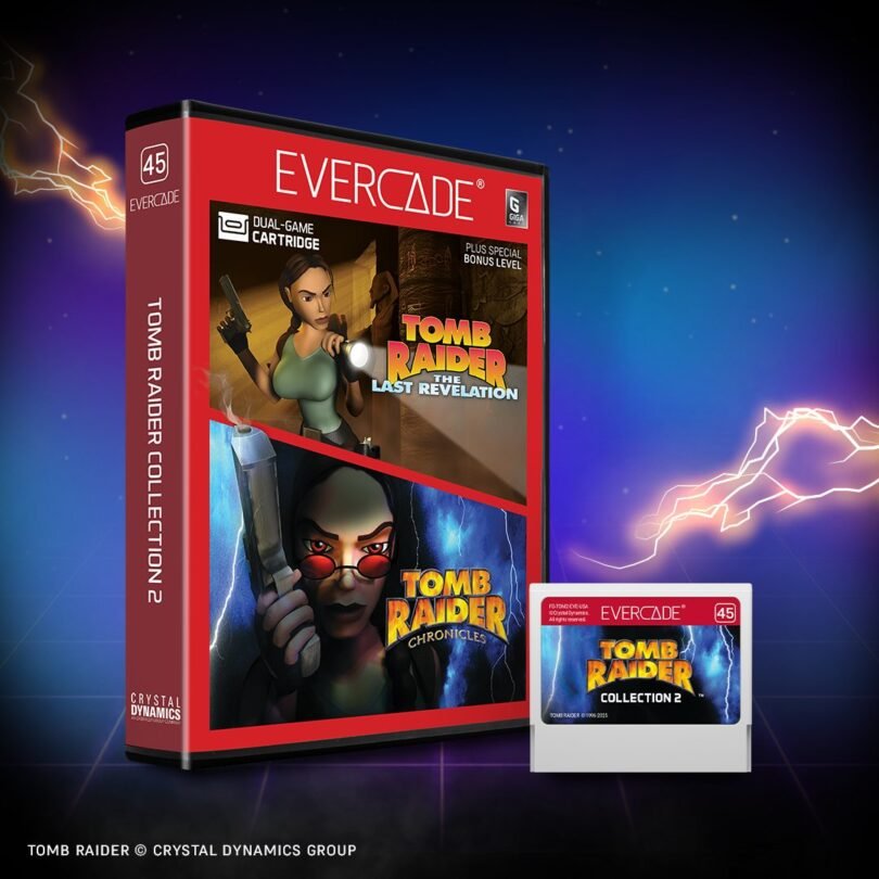 Evercade lança a segunda Tomb Raider Collection!