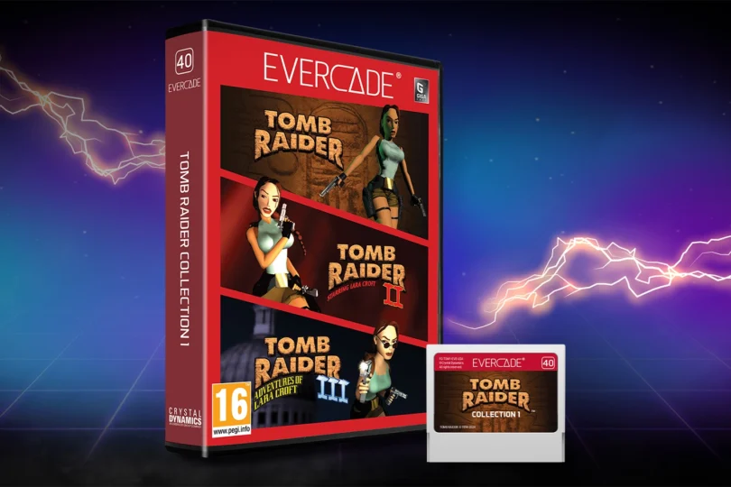 Conheça a Tomb Raider Collection dos consoles Evercade!